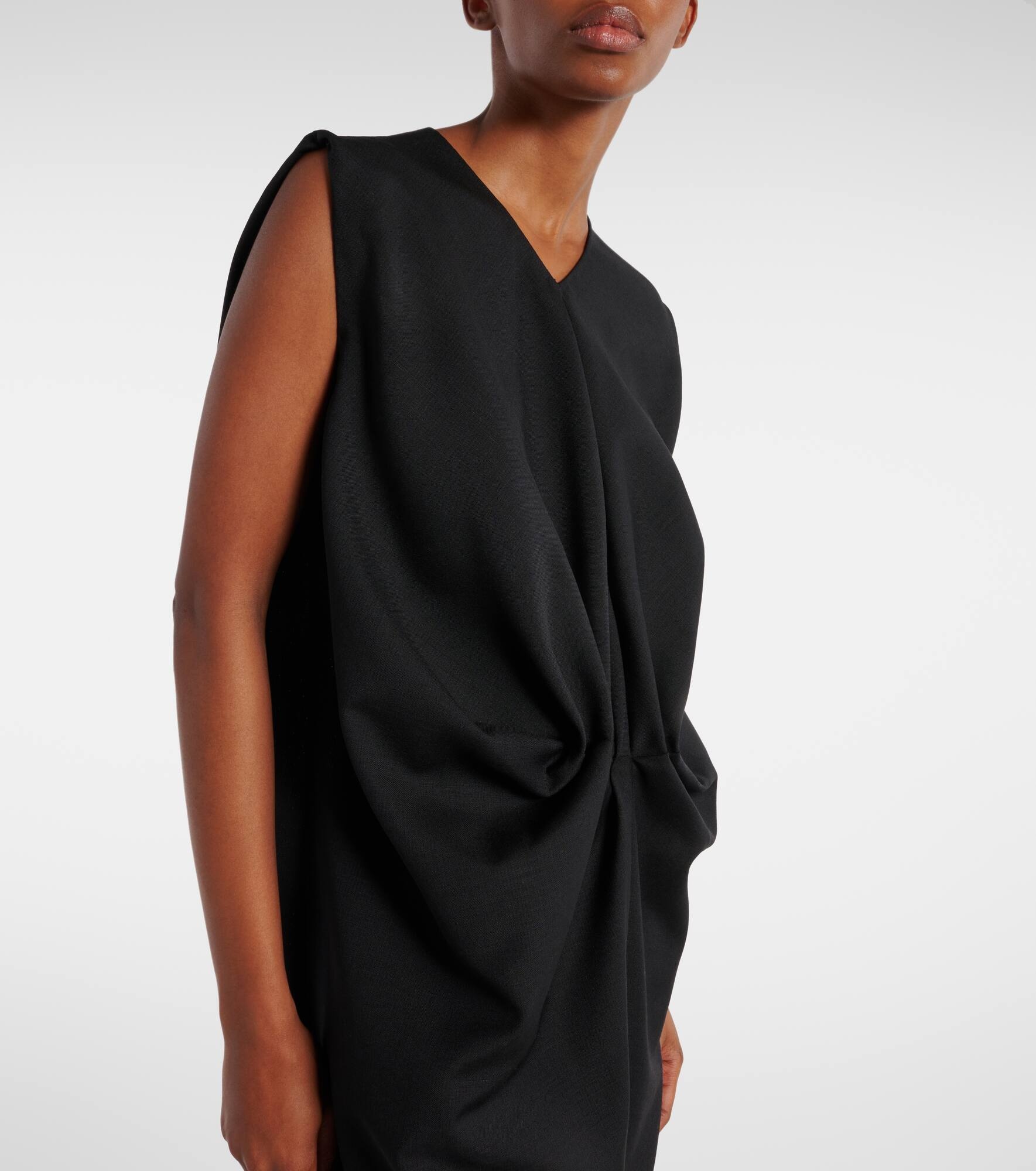 Niel wool and mohair maxi dress - 4