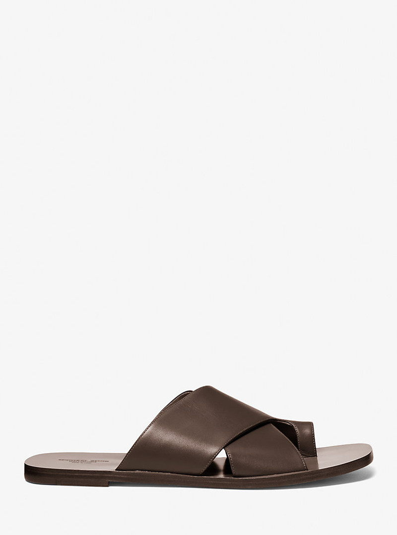 MICHAEL KORS Mackenzie Leather Sandal outlook