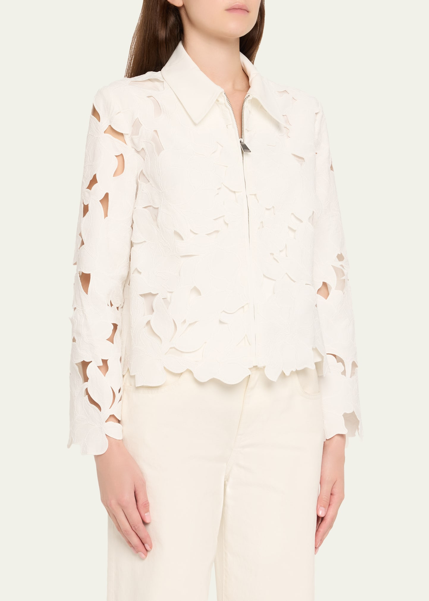 Quinn Floral Cut-Out Jacket - 4