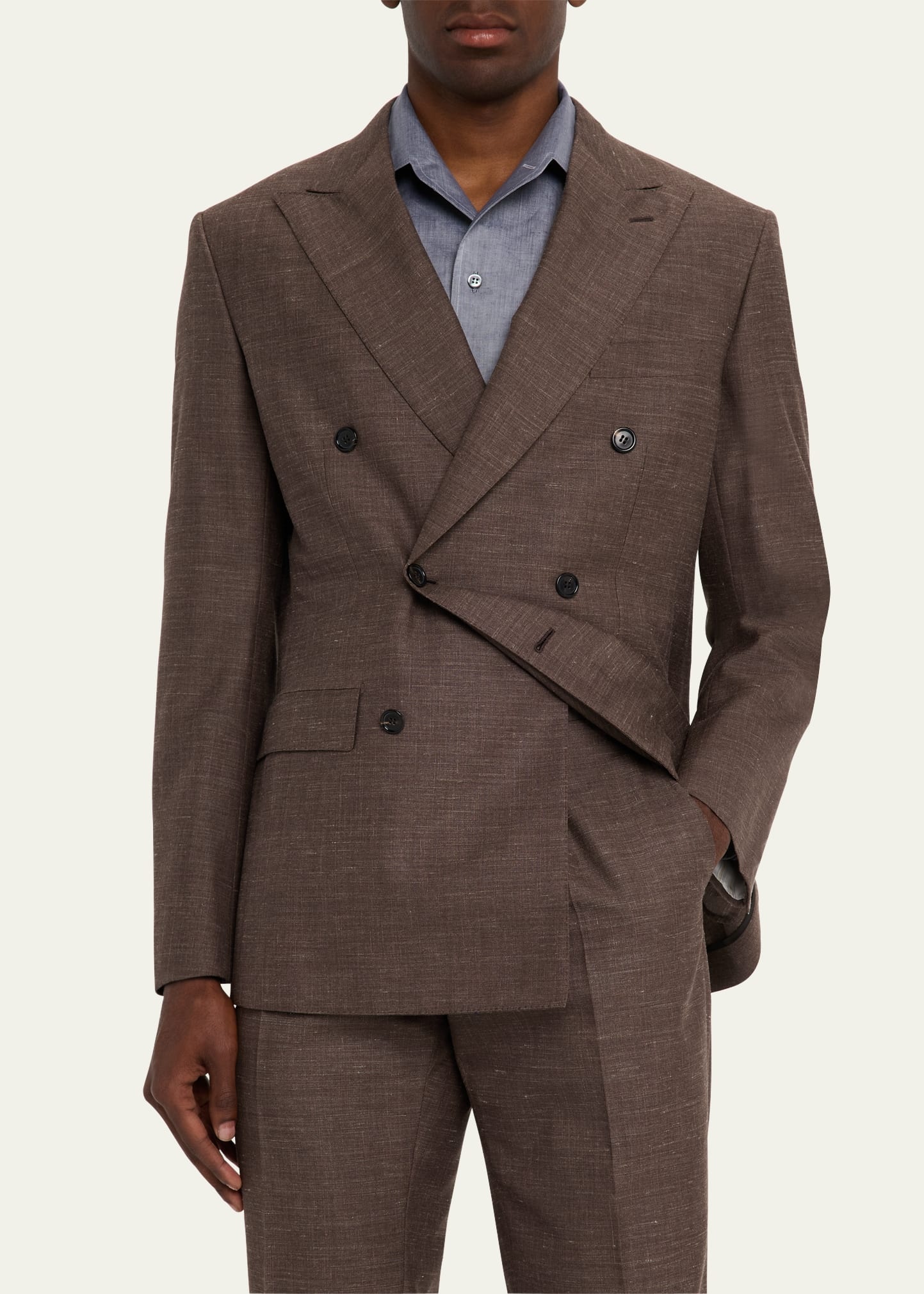 Men's WWX 80th Anniversary Plume Double-Breasted Sport Coat - 4