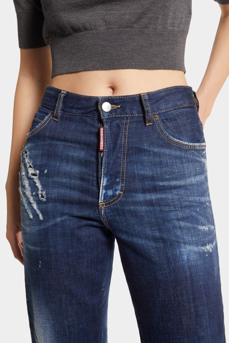 DARK CB WASH BOSTON JEANS - 4