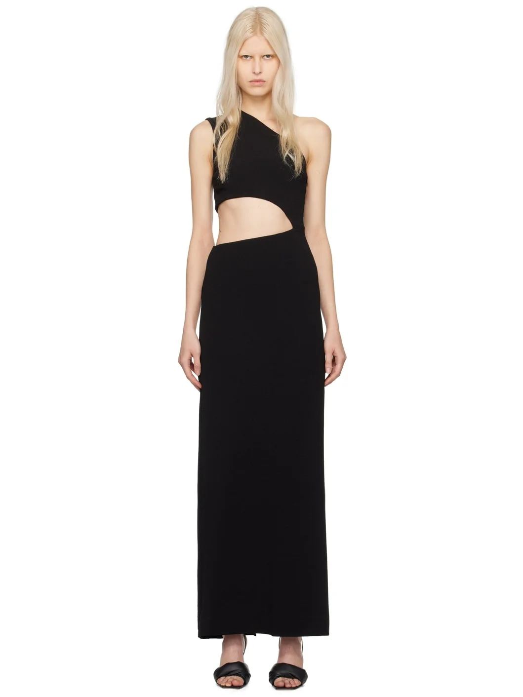Black Omnia Maxi Dress - 1