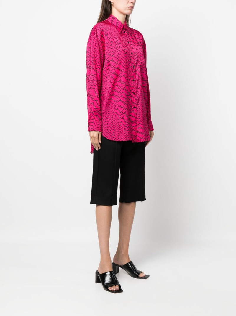 logo-print long-sleeve shirt 3