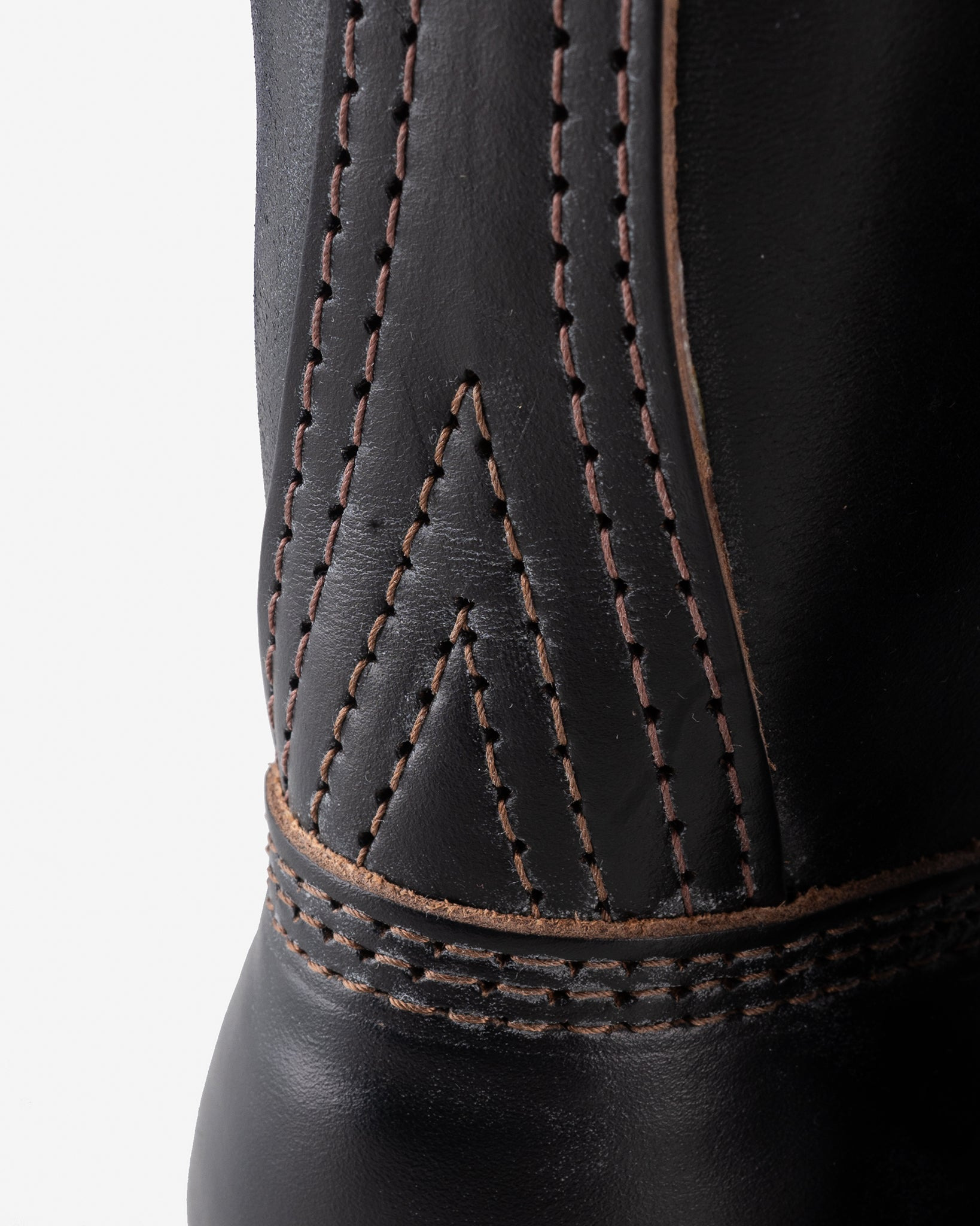 WESCO-MRLOU-BLKH Wesco® - 10" Horween Horsehide  Engineer Boot - Black. The "Mister Lou" - 10