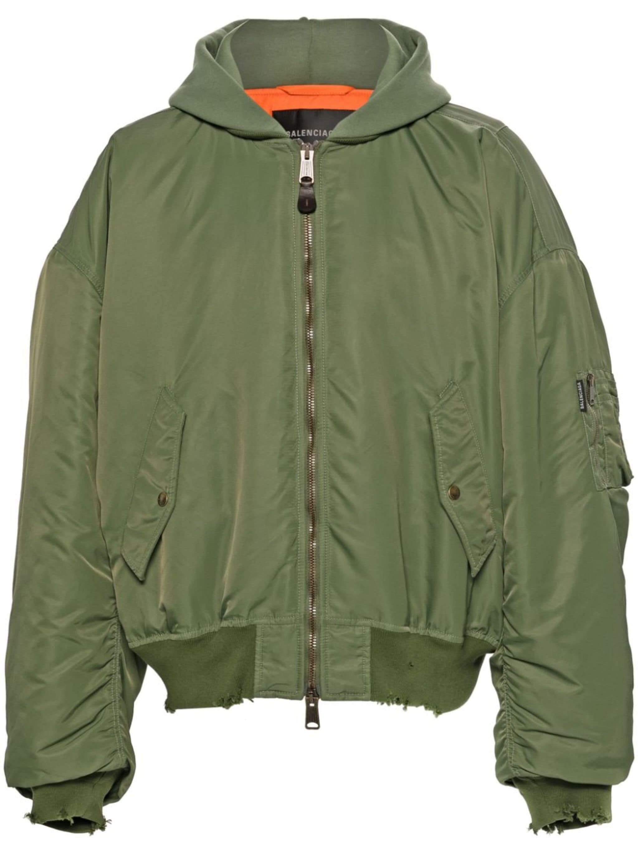BALENCIAGA distressed bomber jacket | eraldo | REVERSIBLE