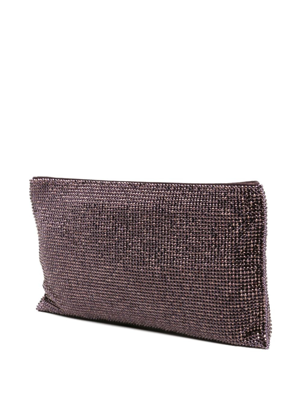 crystal-embellished clutch bag - 3