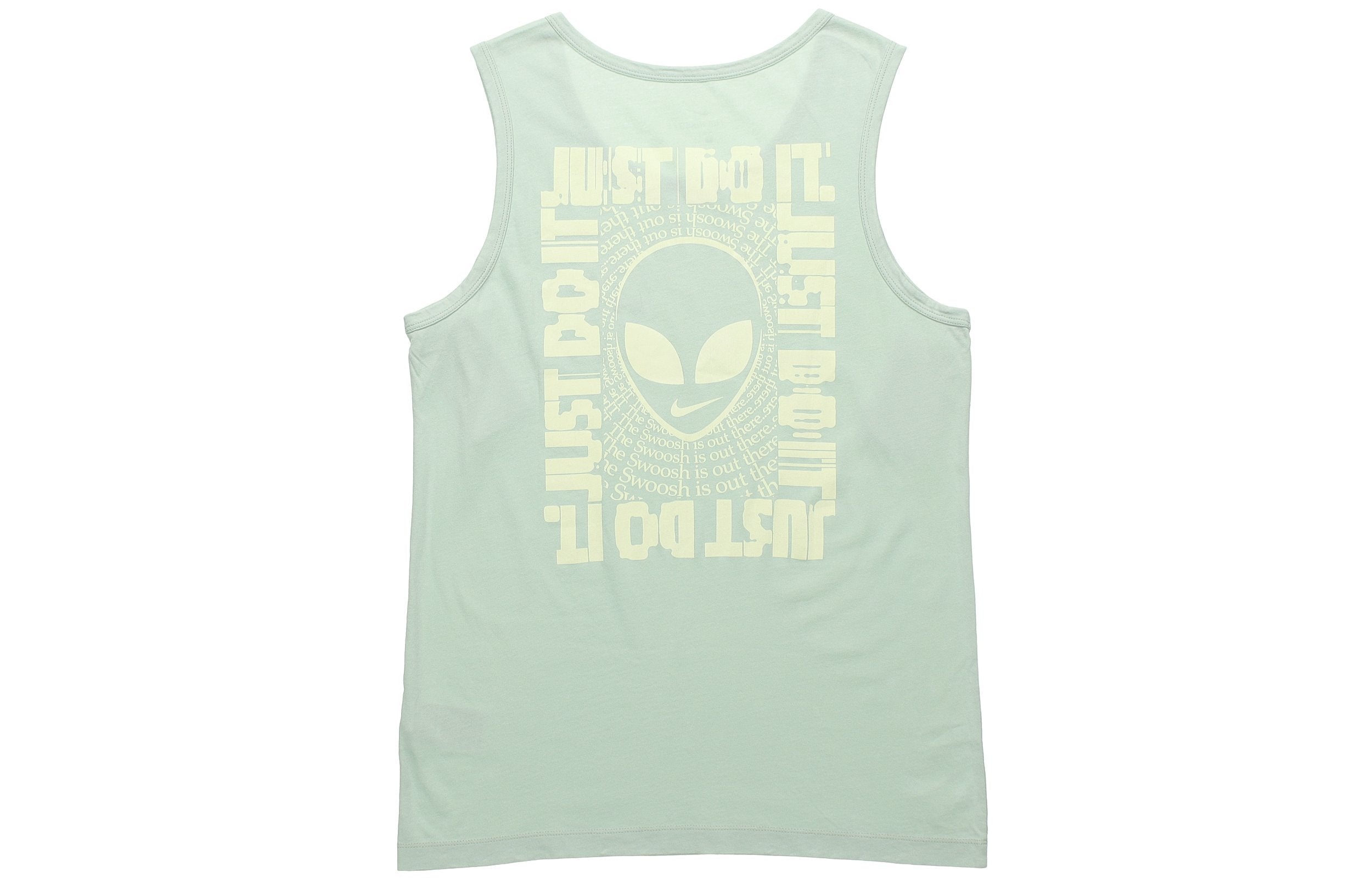 Nike Sportswear Alien Printing Sports Vest Green Light green CT6882-321 - 2