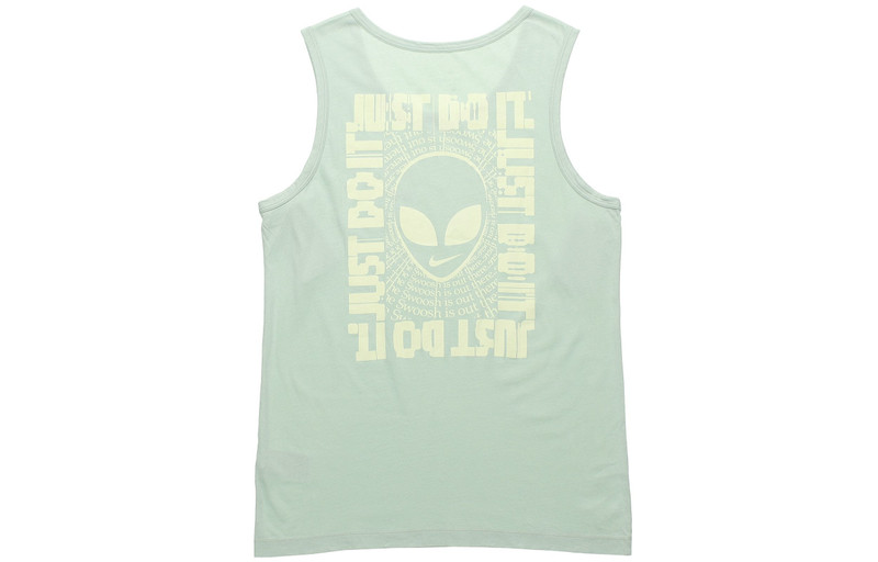 Nike Nike Sportswear Alien Printing Sports Vest Green Light green CT6882-321 outlook