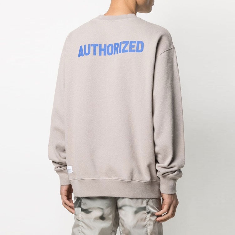 HERON PRESTON Heron Af Crew Sweatshirt 'Taupe' HMBA014R21JER0036145 - 4