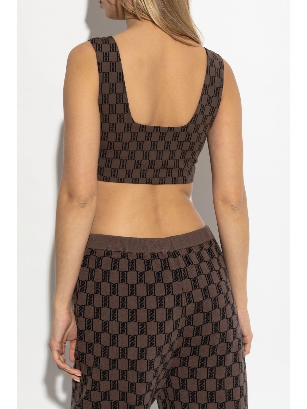 logo-jacquard top - 4