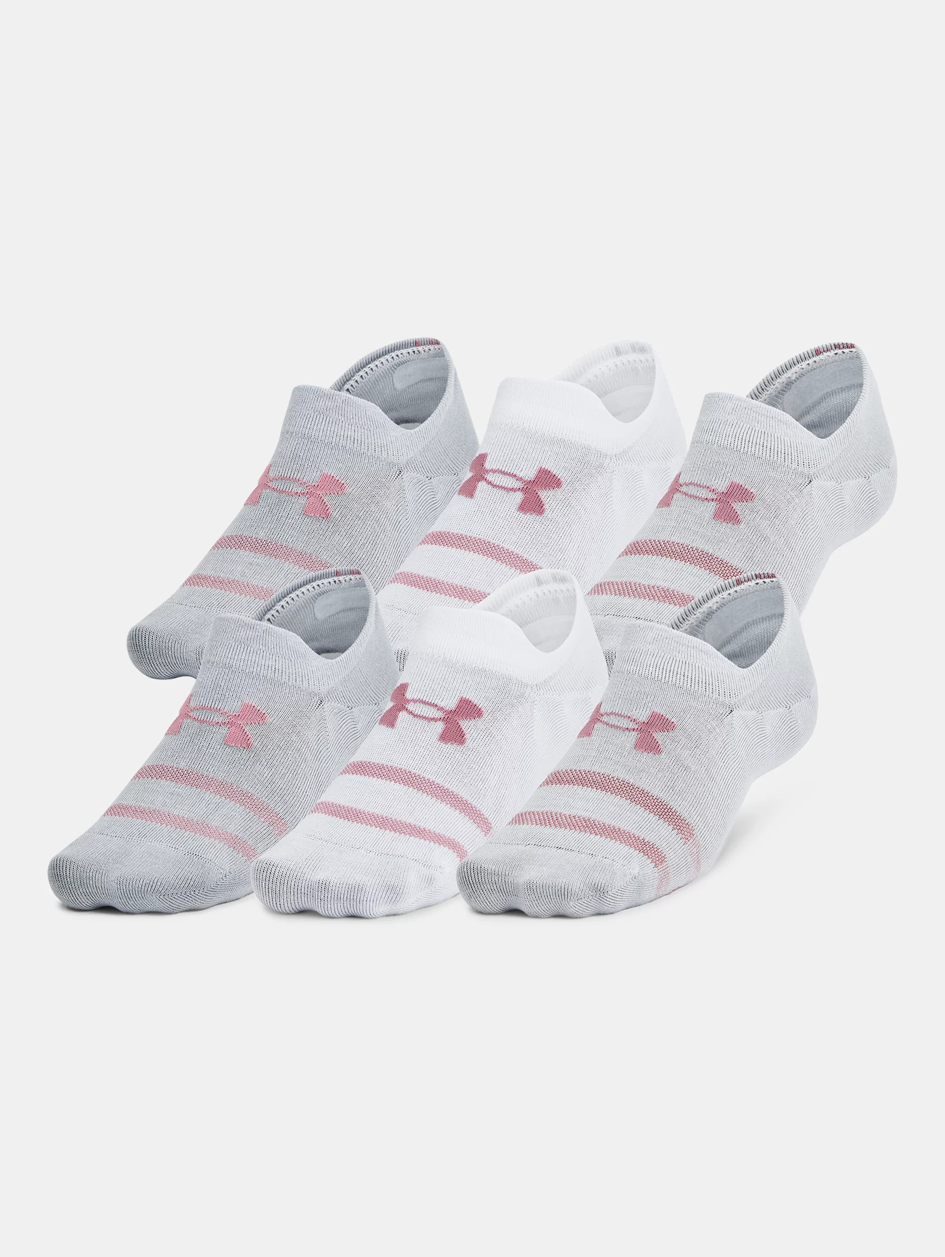 Unisex UA Essential 6-Pack Ultra Low Socks - 3
