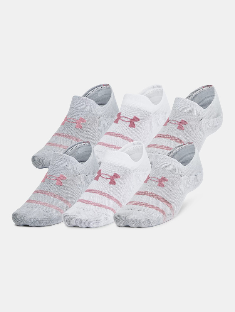 Unisex UA Essential 6-Pack Ultra Low Socks 3