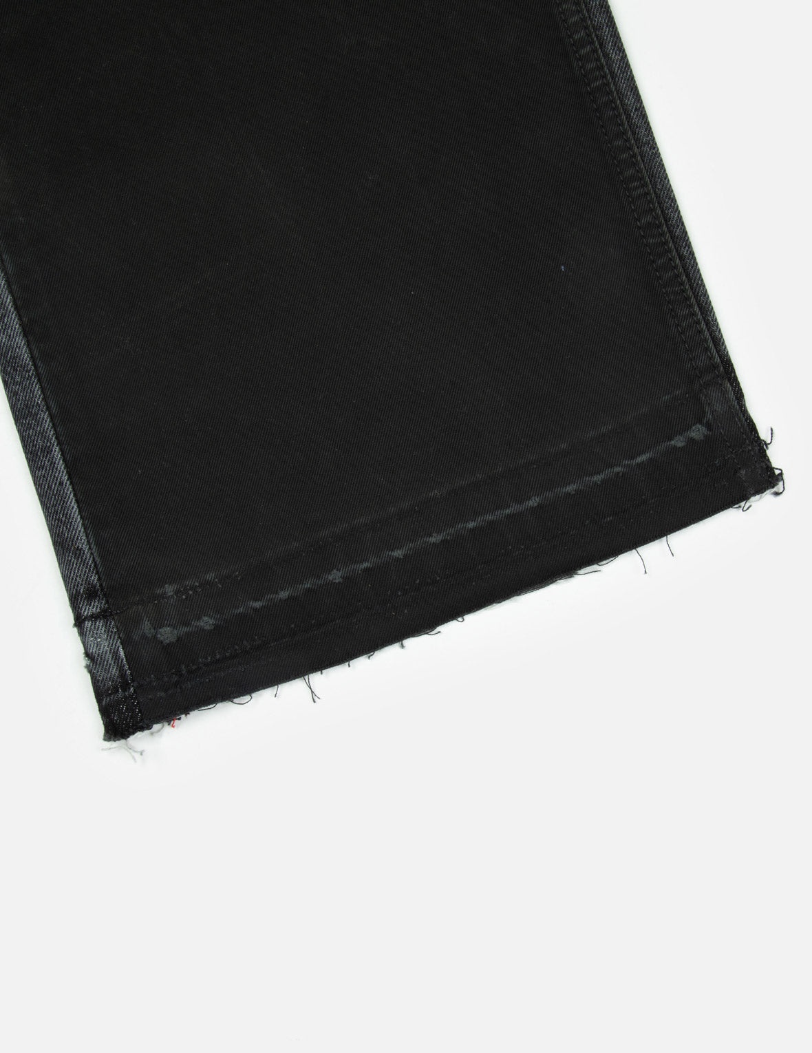 Seagull Appliqué Embroidery Baggy Fit Patchwork Jeans - 11