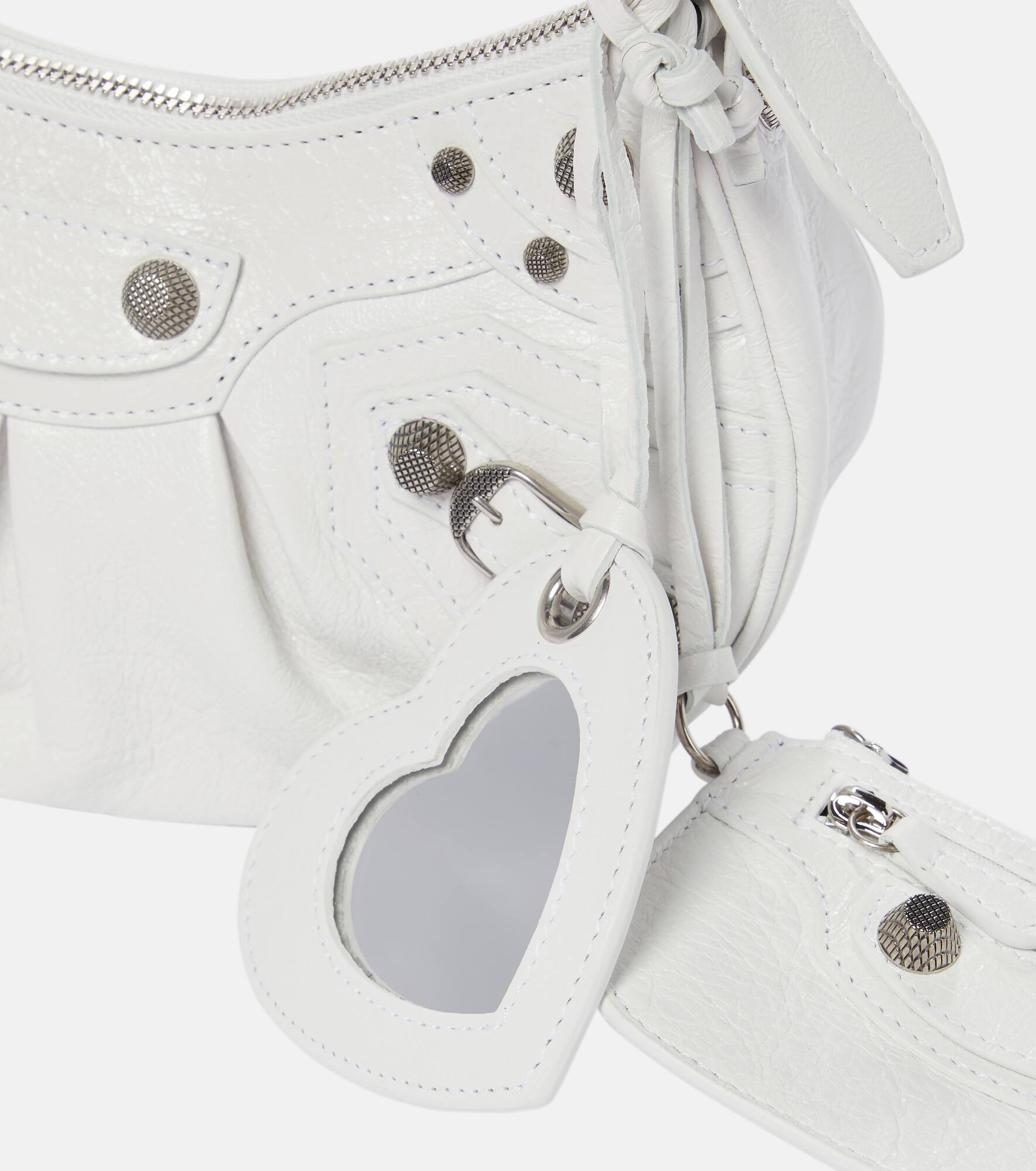 Le Cagole XS leather shoulder bag - 6