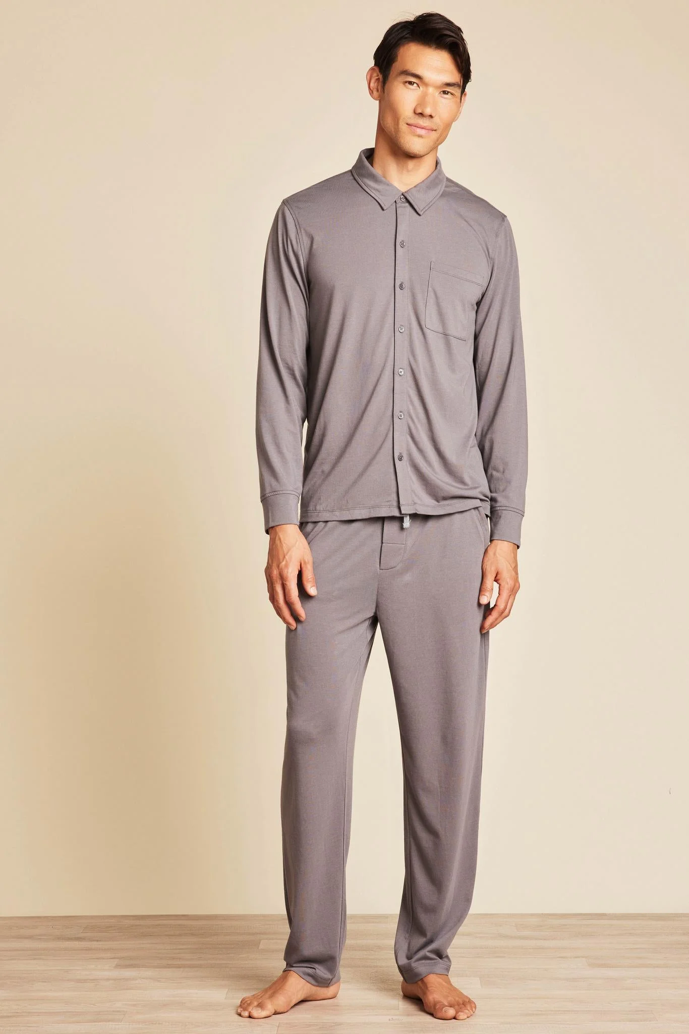 Malibu Collection® Triblend Buttondown Shirt - 1