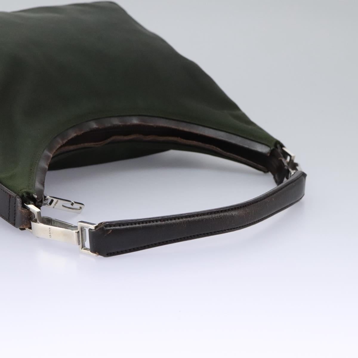 GUCCI Hand Bag Canvas Khaki 000 000 - 7