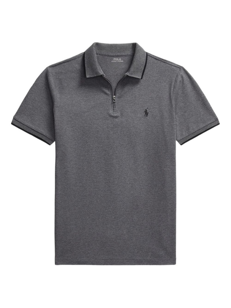 embroidered-logo polo shirt 1