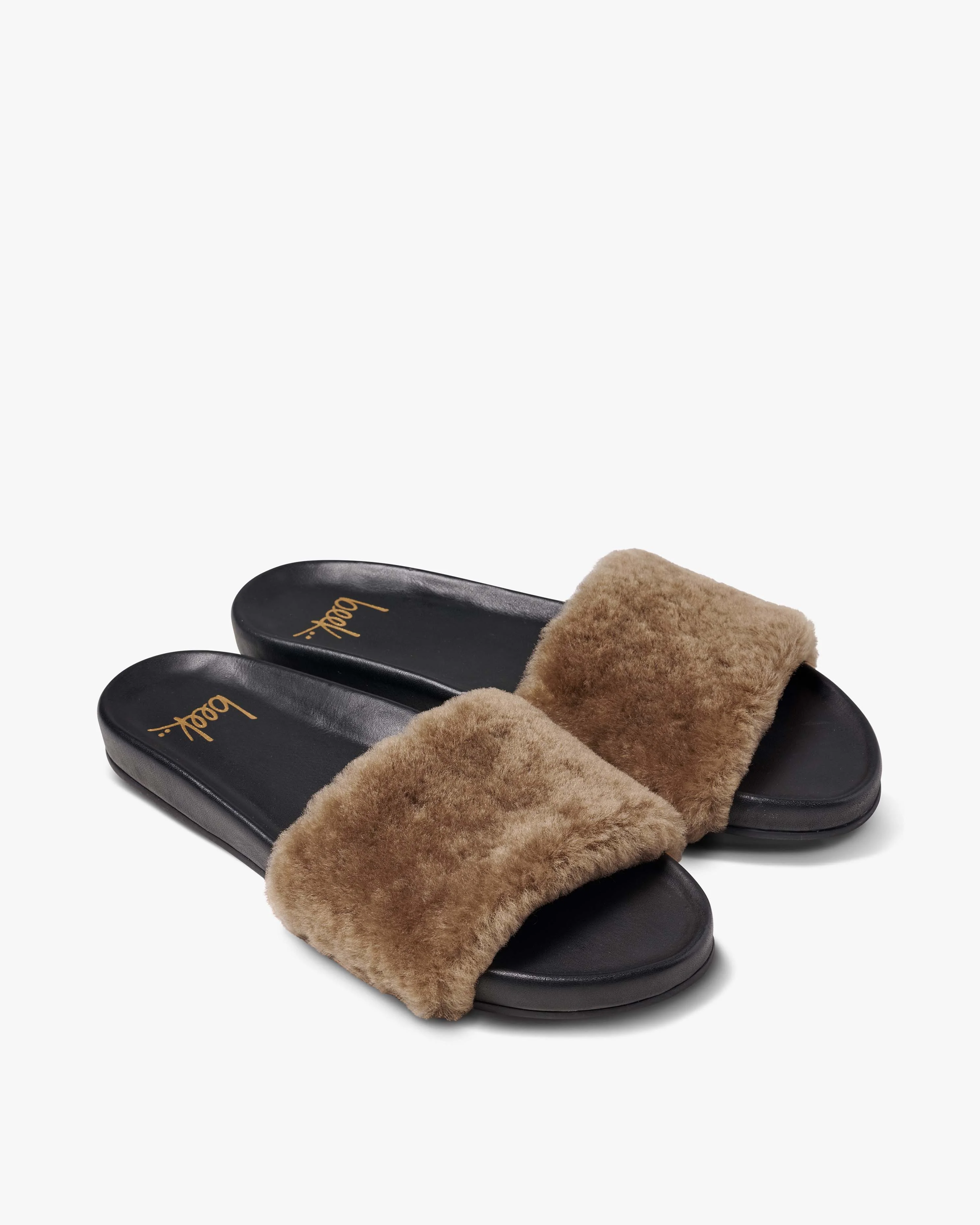 Gallito Más Shearling Slide Sandal - 1