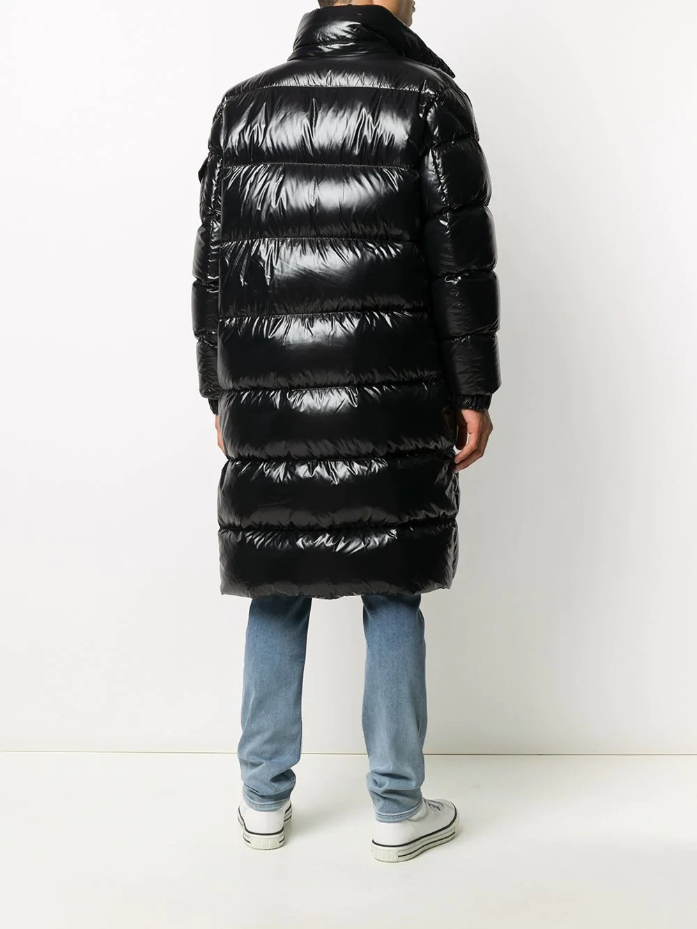 mid-length padded coat - 6