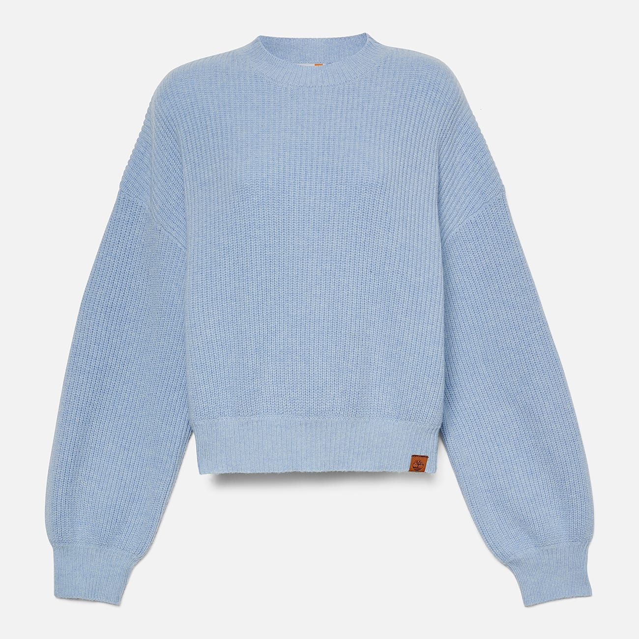 Women's Wool Blend Crew Sweater - 1