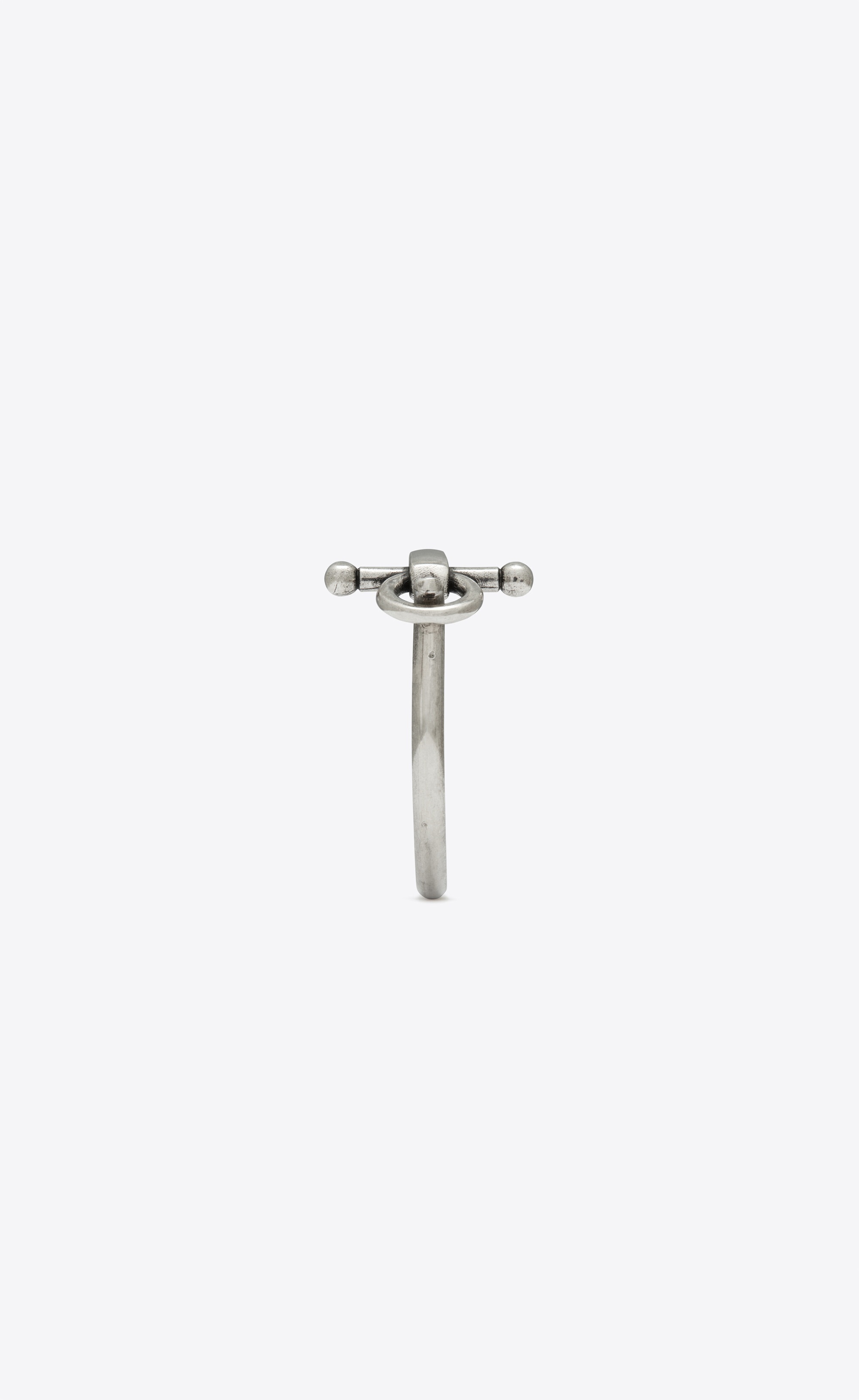double omega bar bracelet in metal - 3