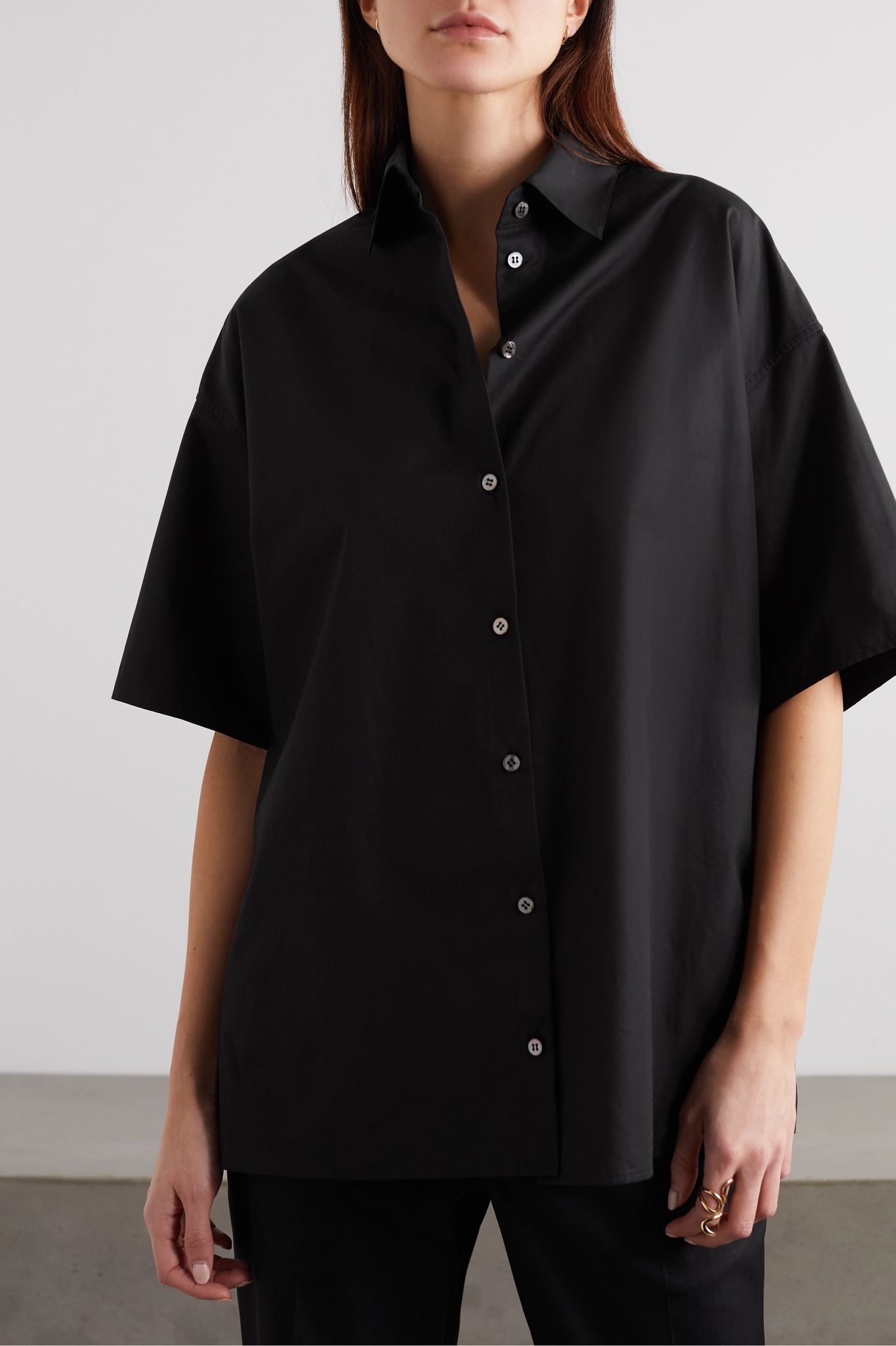 Sissa cotton-poplin shirt - 3