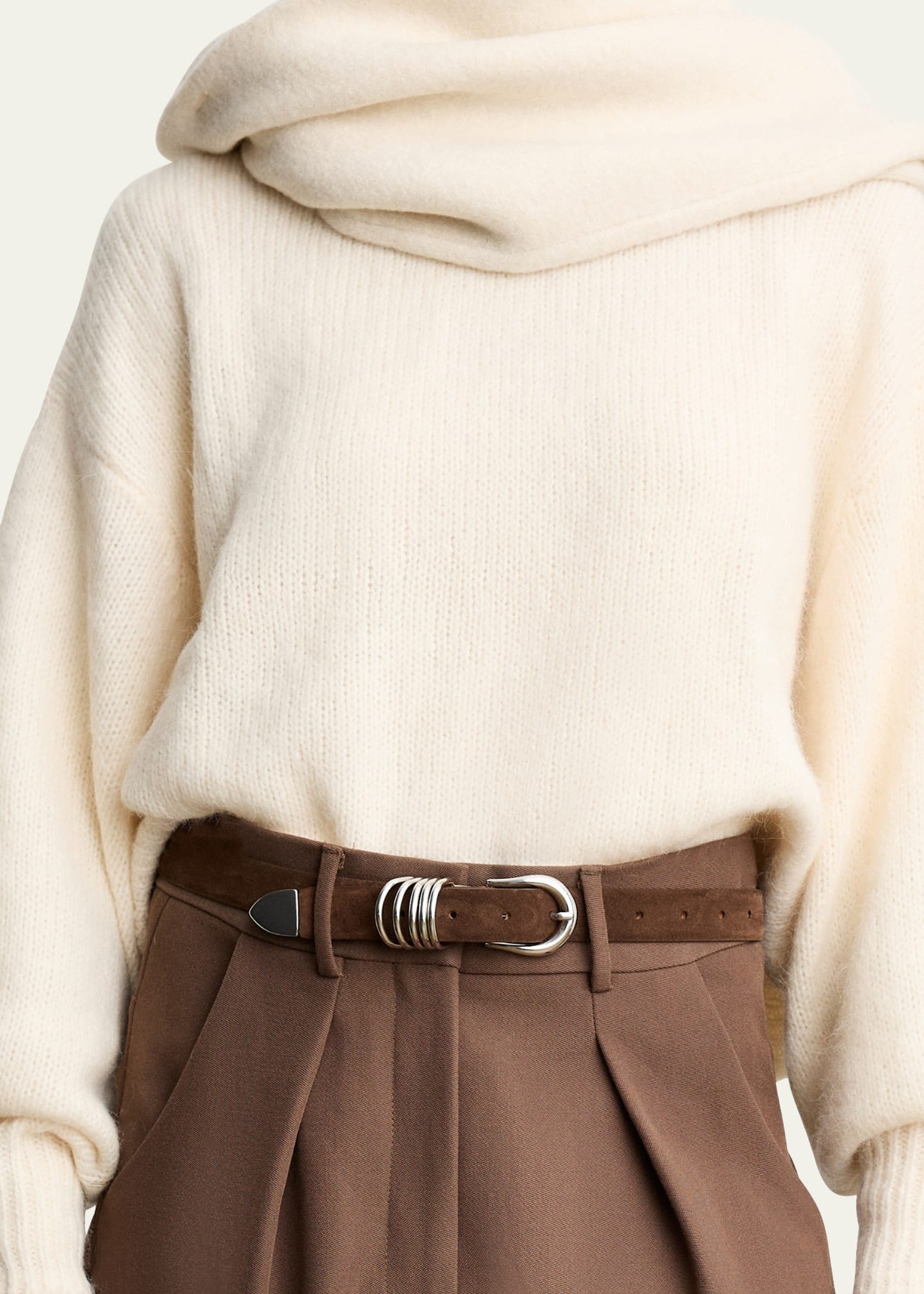Hollyhock Suede Belt - 2