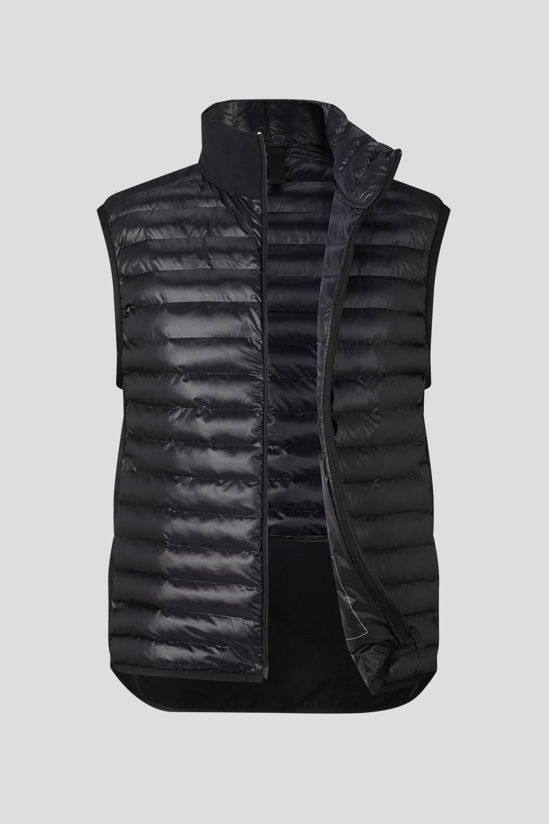GRAIG QUILTED WAISTCOAT IN BLACK - 7