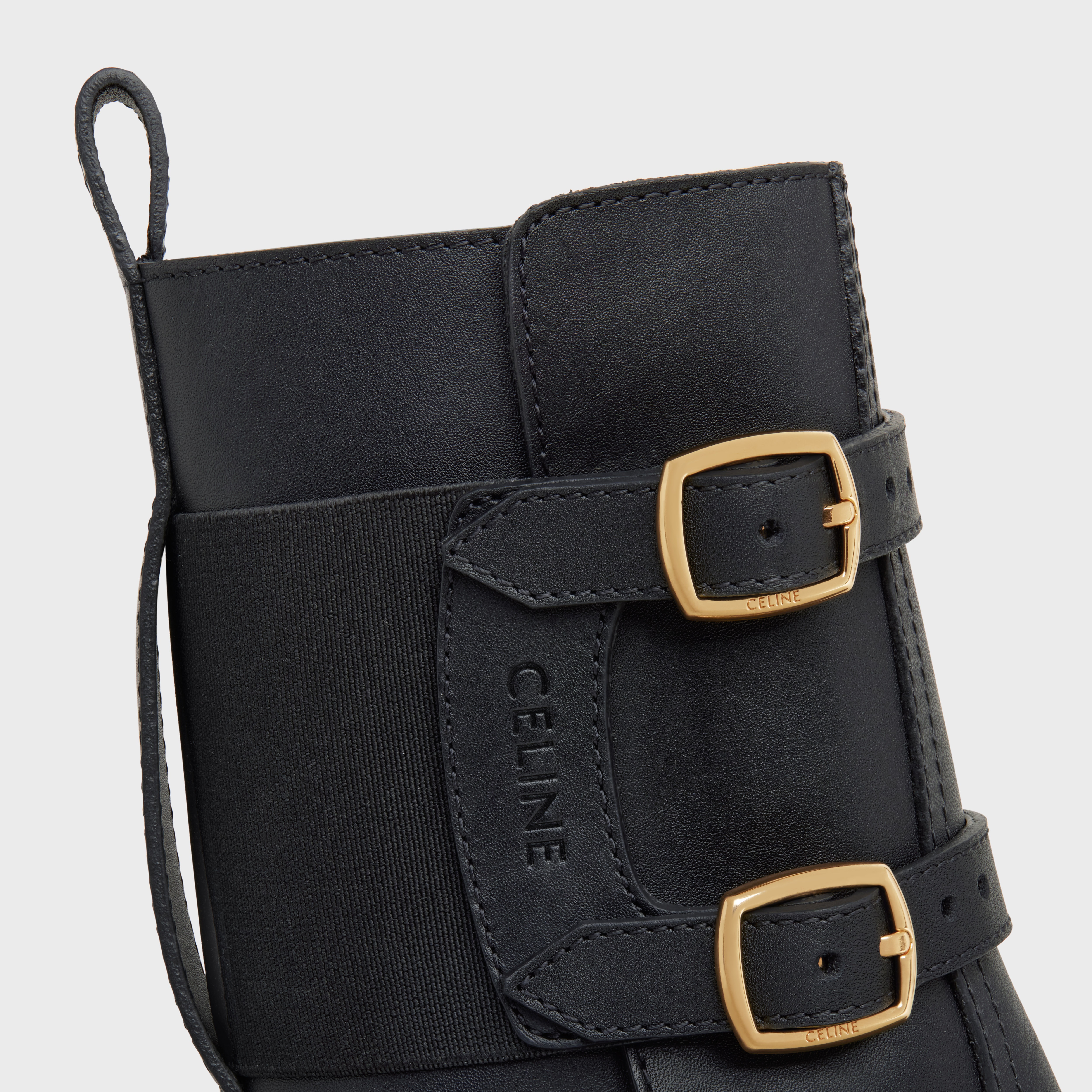 CELINE BULKY BUCKLED MEDIUM BOOT in Calfskin - 5