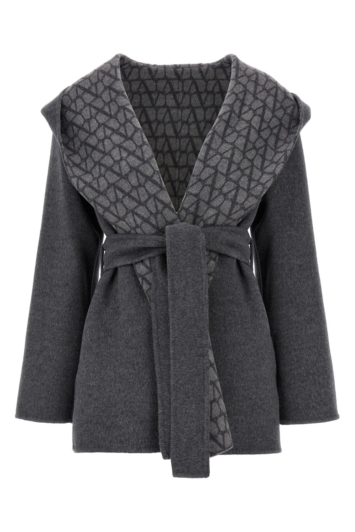 Valentino Garavani Women Valentino 'Toile Iconographe' Reversible Coat - 1