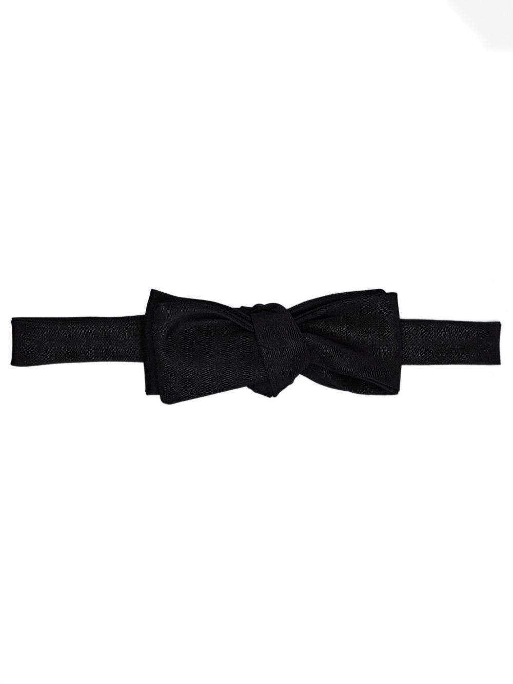 silk faille bow tie - 2