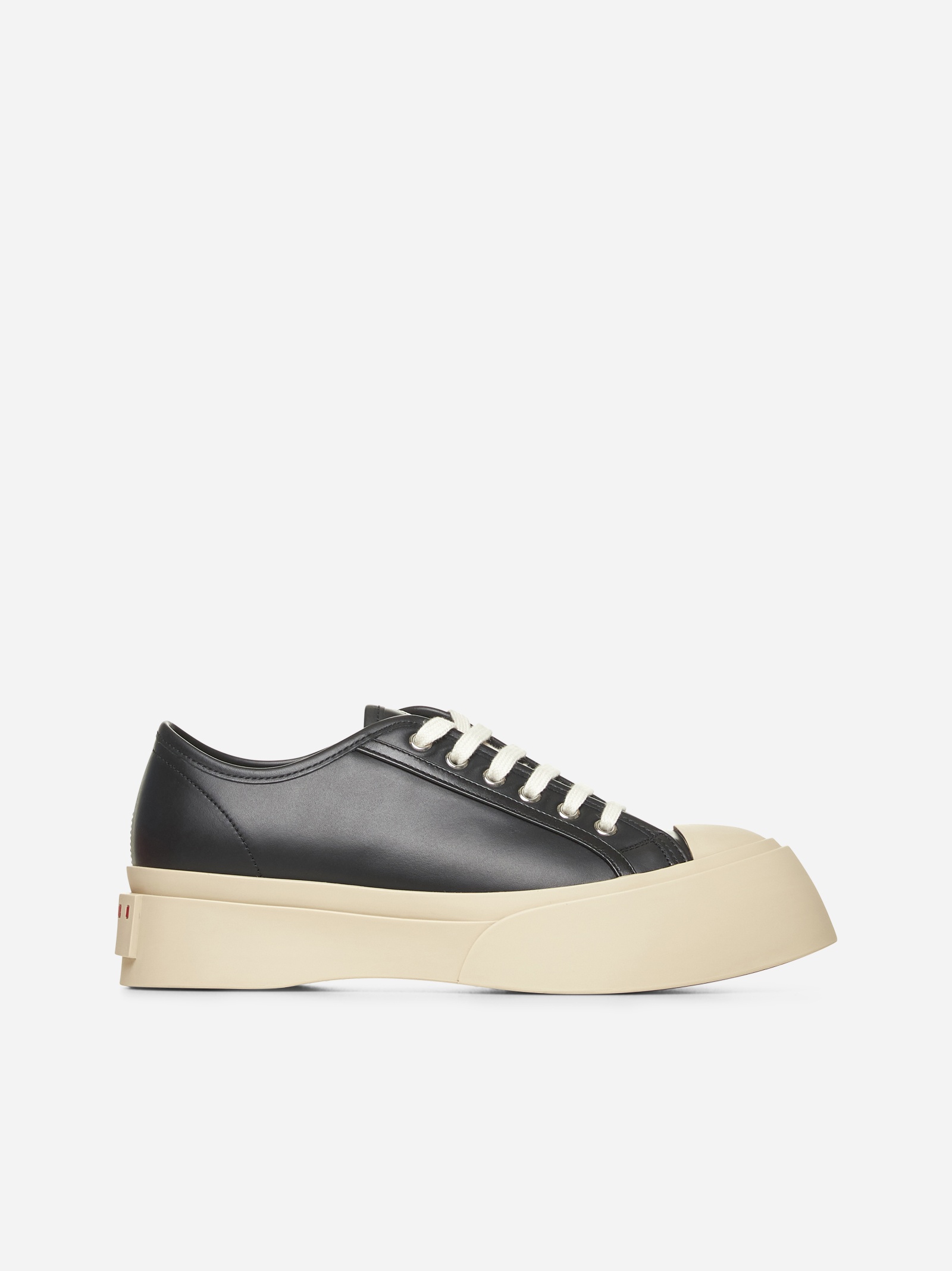 Marni Black nappa leather Pablo sneakers | danielloboutique