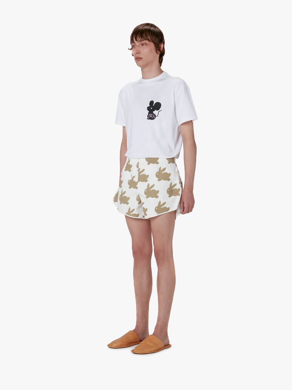 ALL OVER BUNNY RUNNING SHORTS - 4
