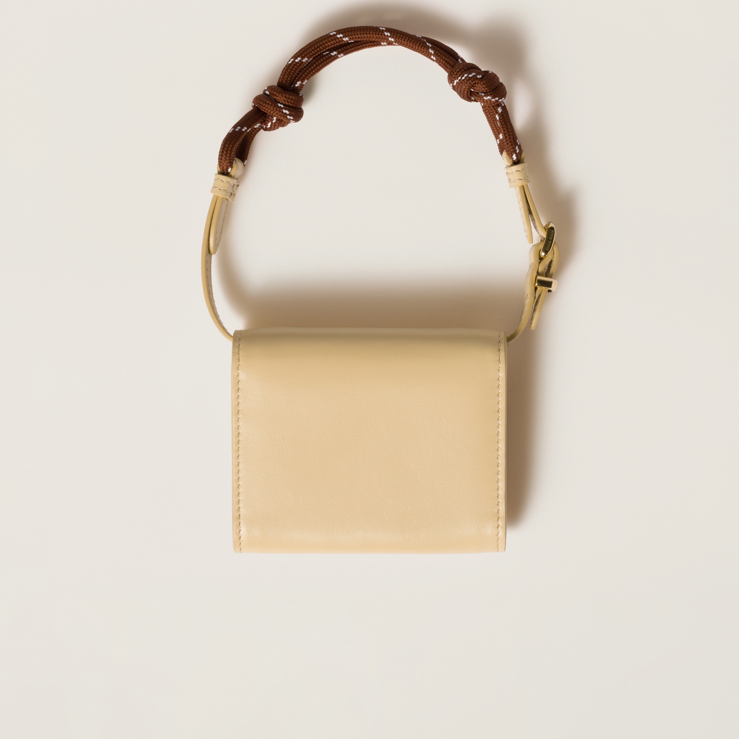 Leather shoulder wallet - 3