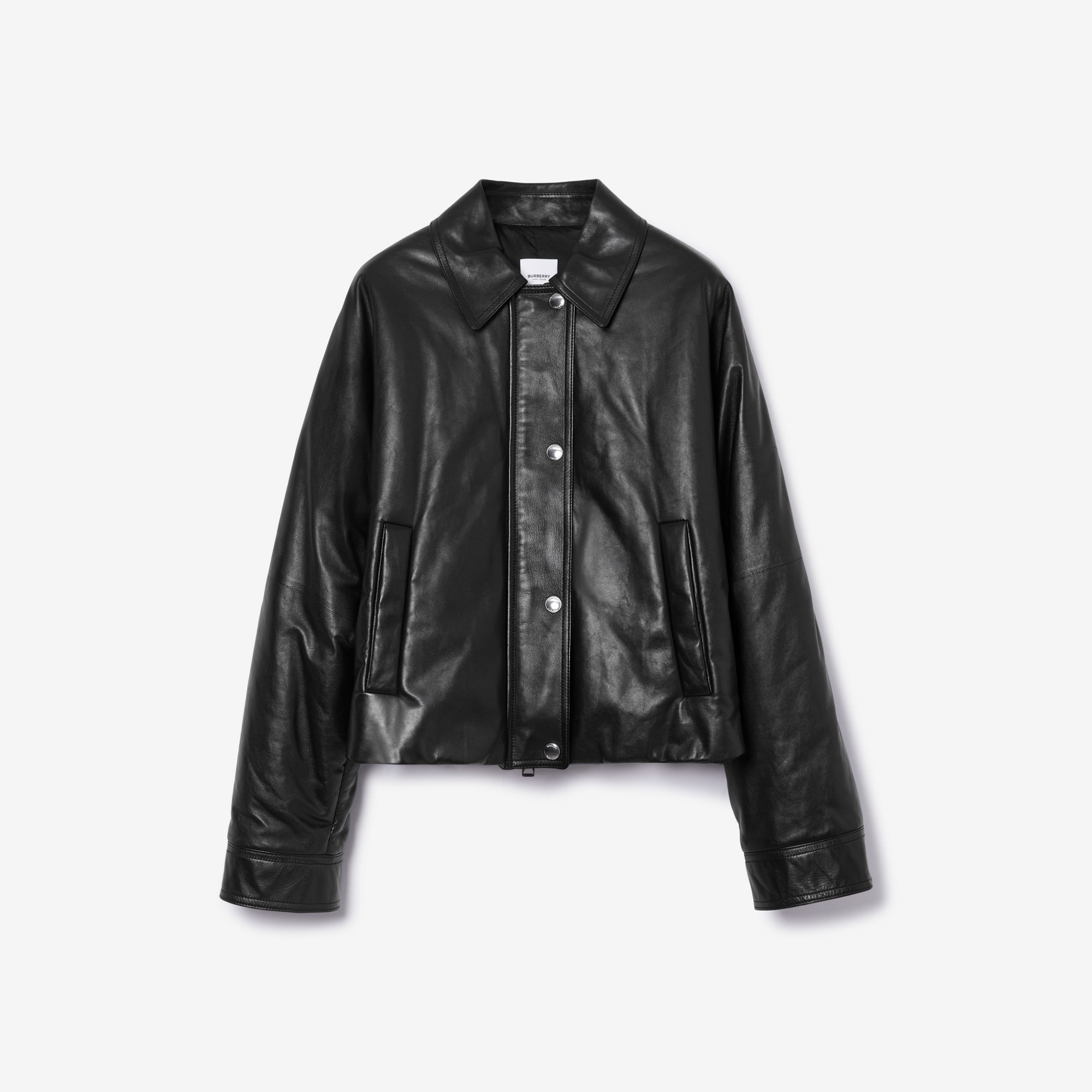 Embroidered EKD Leather Jacket - 1