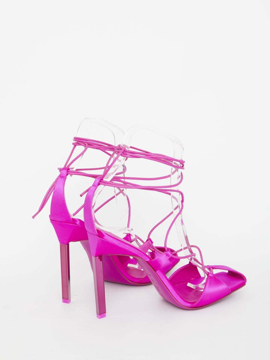 THE ATTICO ADELE LACE-UP PUMPS - 3