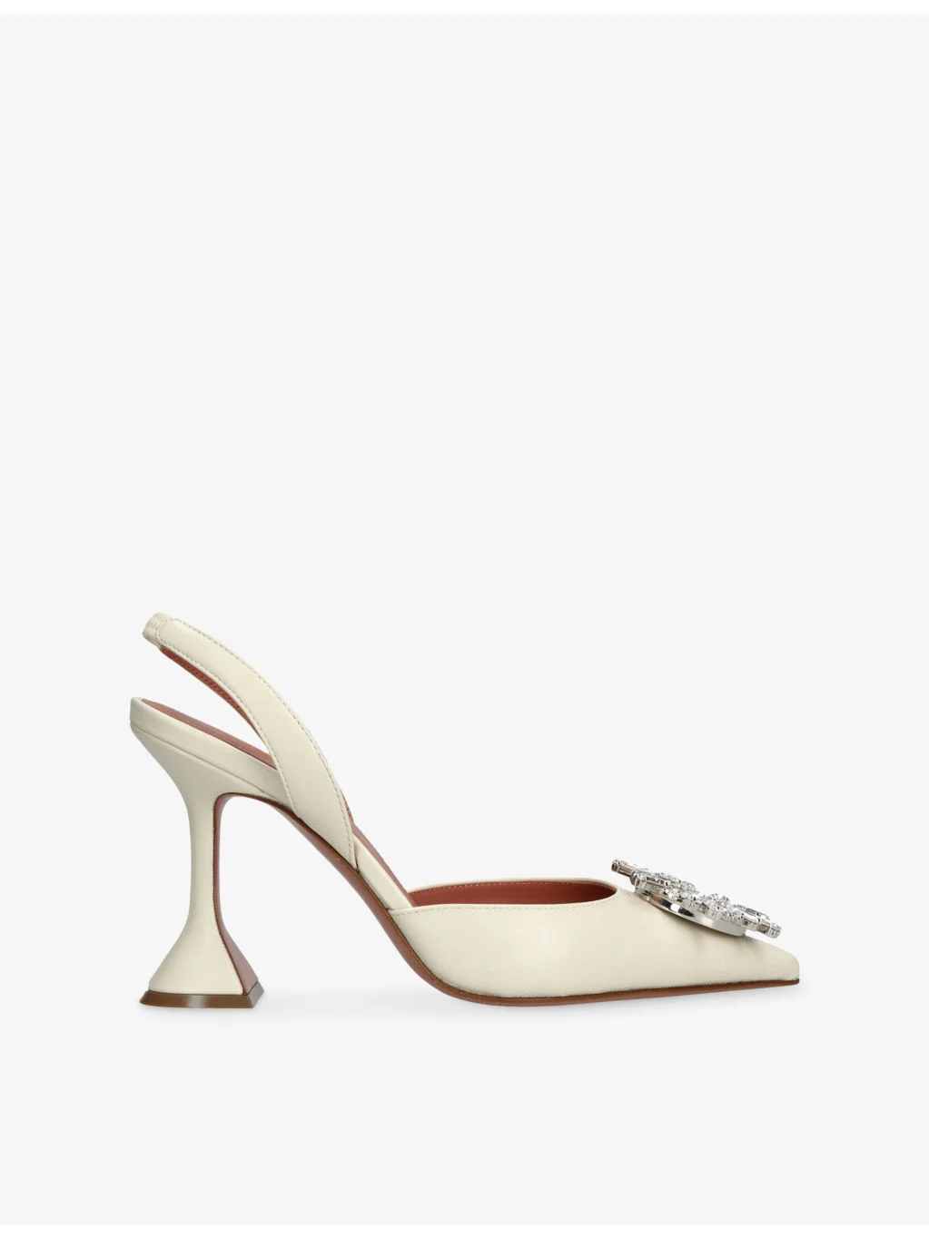 Begum 95 Leather Slingback Courts - 1