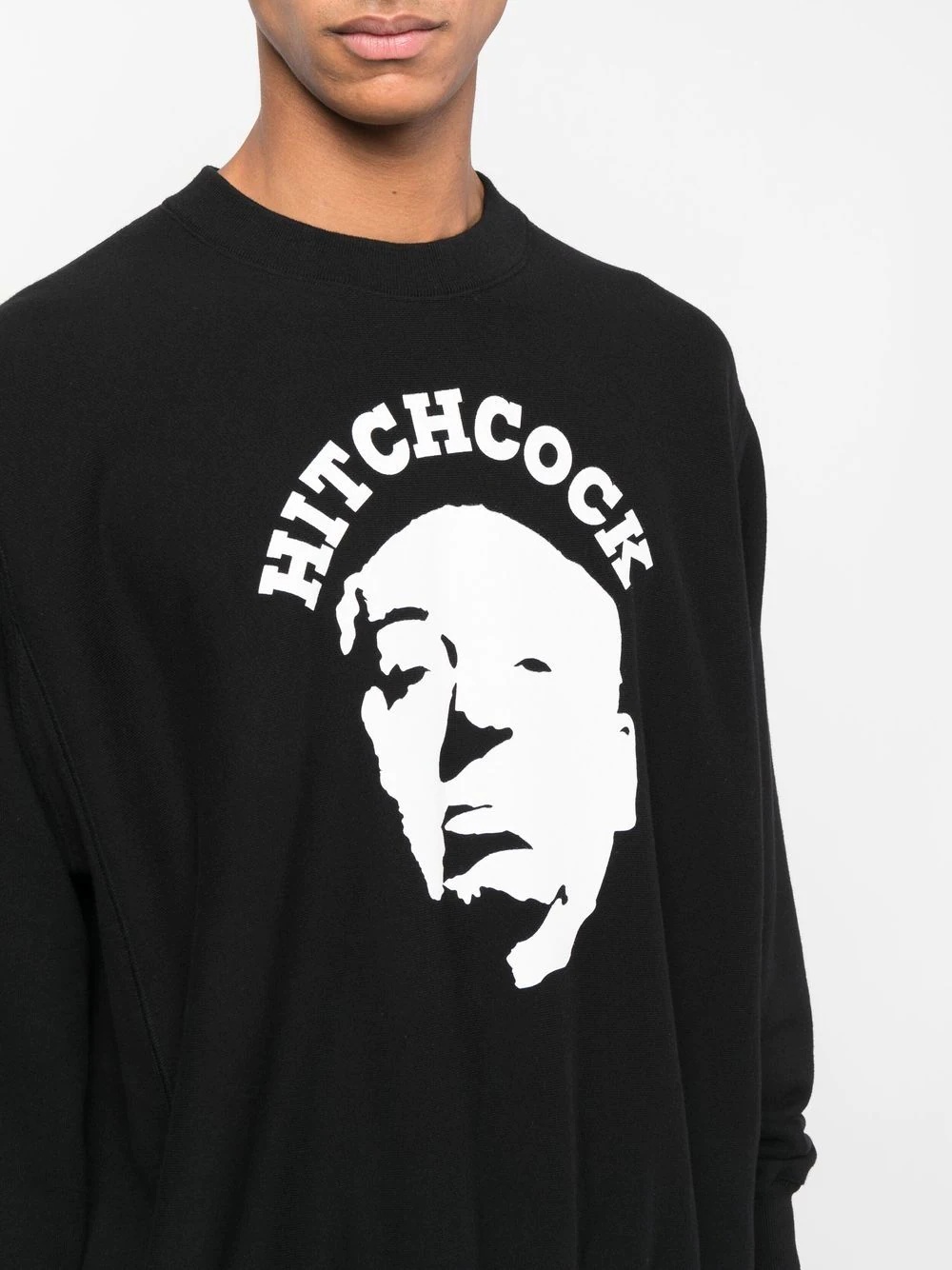 Hitchcock print sweatshirt - 5