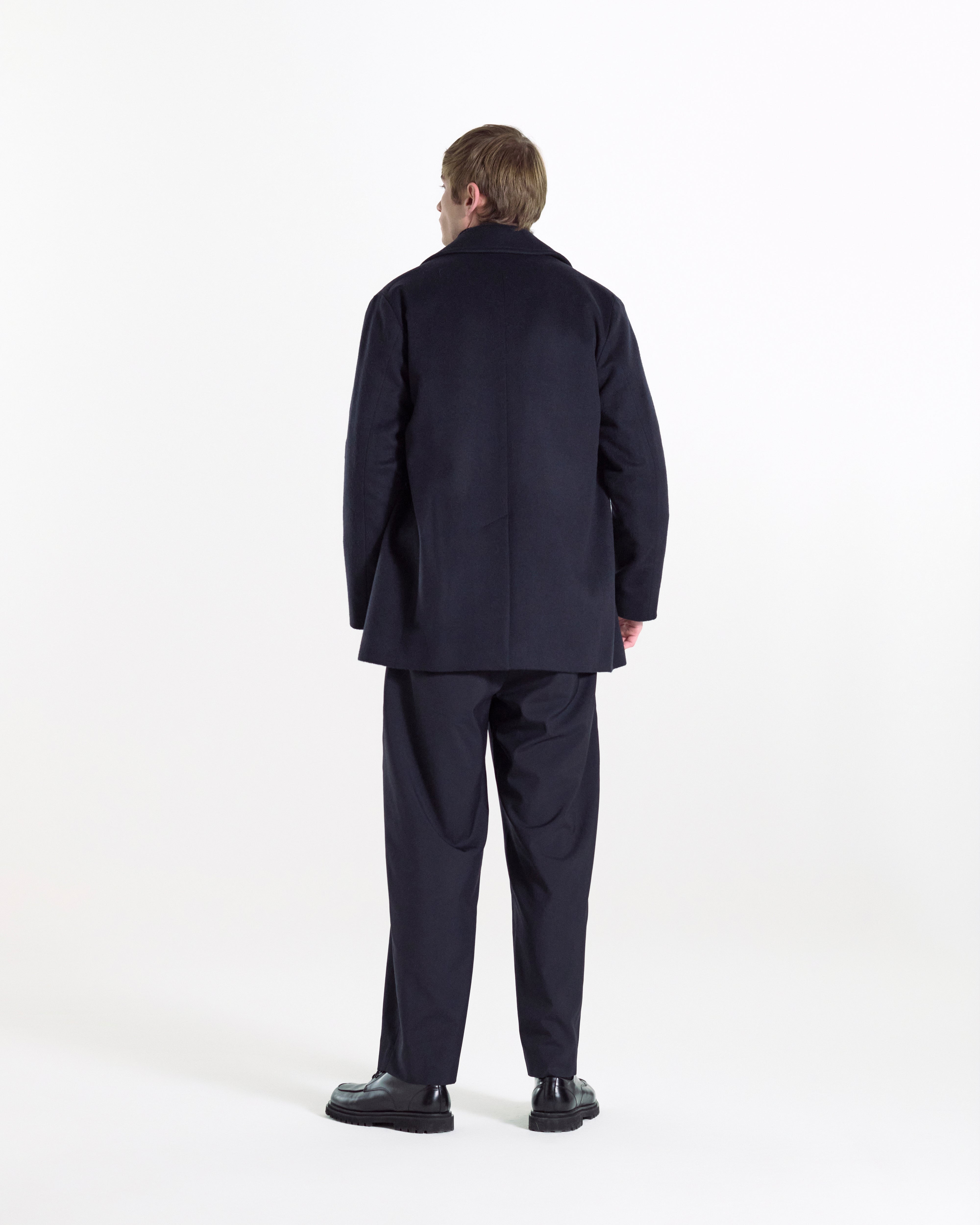 Dalton Wool Peacoat - 5