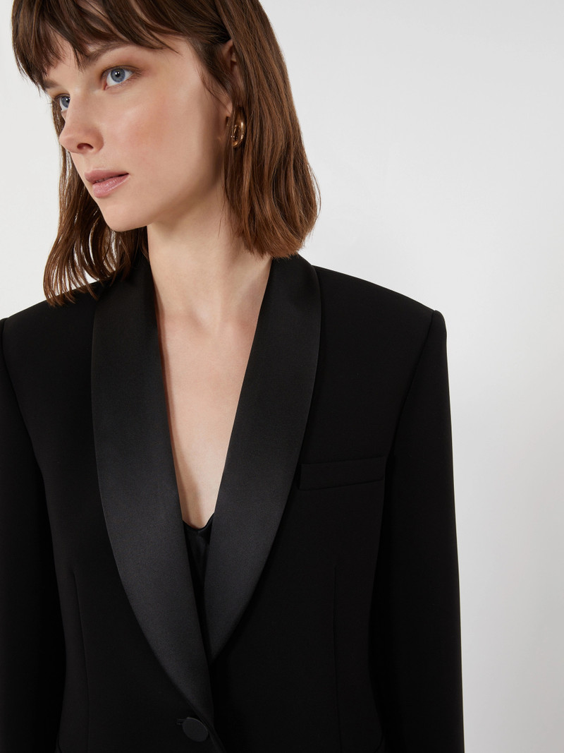 SCATOLA Cady Tuxedo jacket - BLACK 5