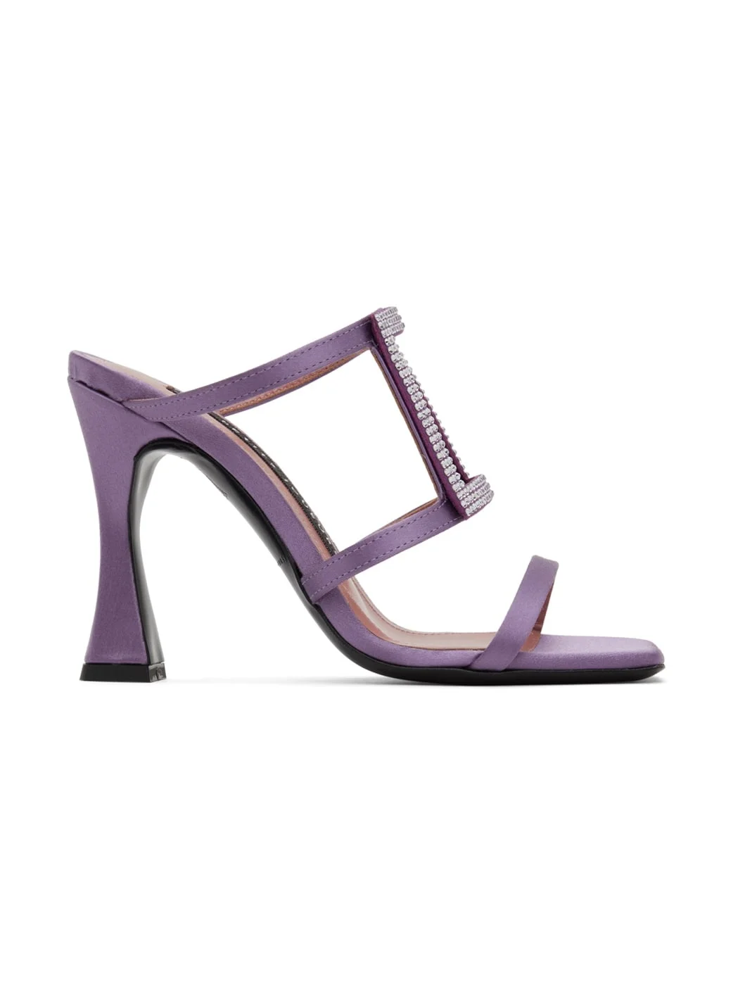 Purple Hoya Heeled Sandals - 1