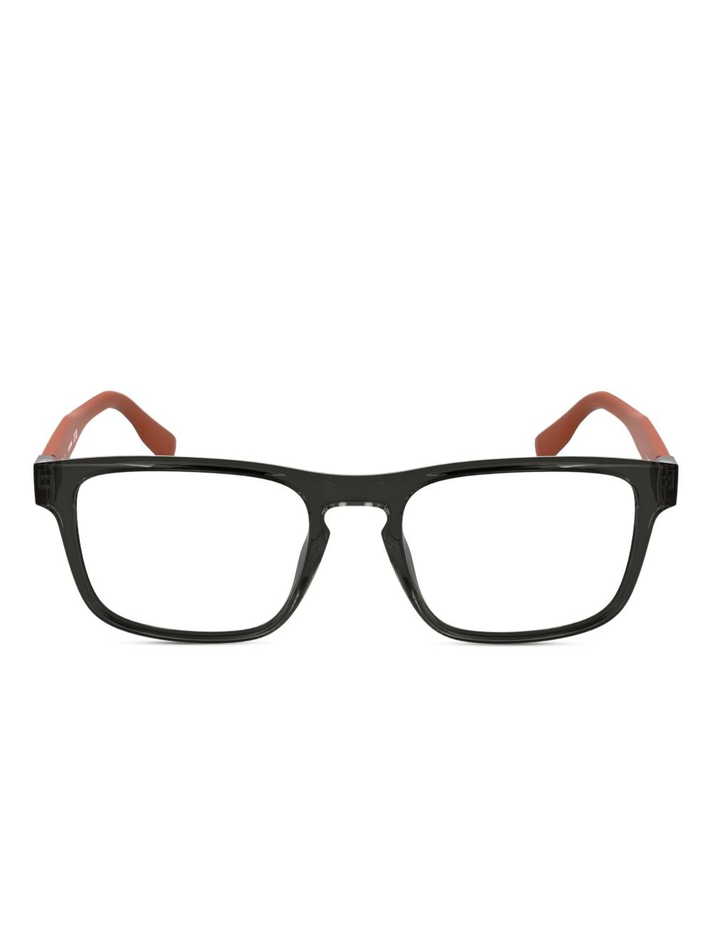 logo-print glasses - 1