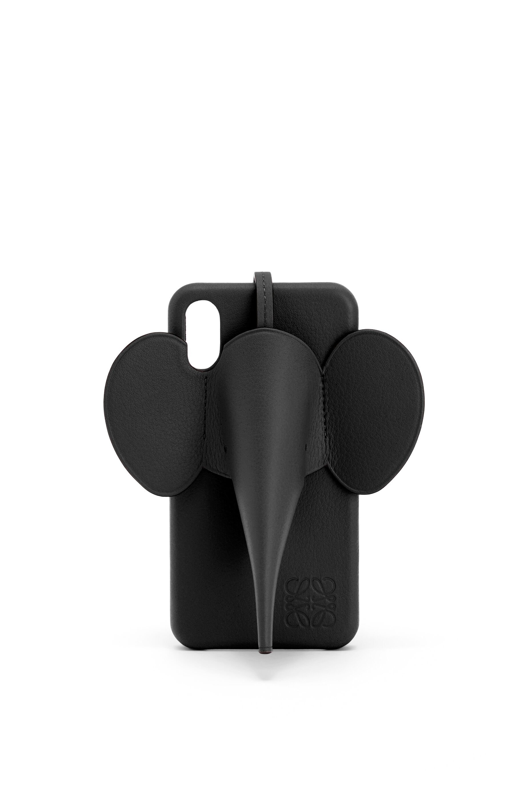 Elephant cover for iPhone XS Max in classic calfskin - 1