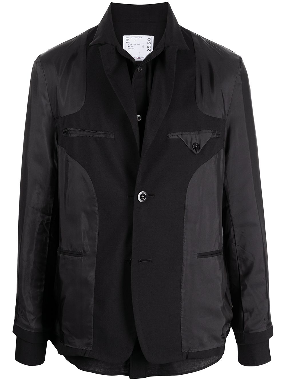 shell-panelled jacket - 1