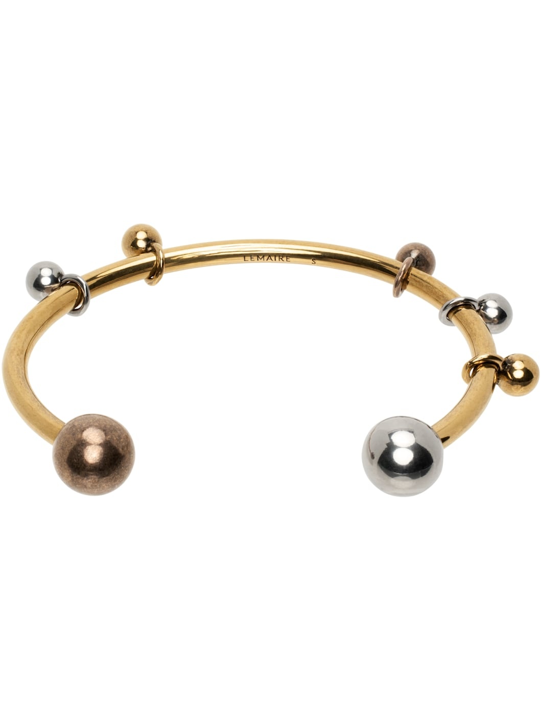 Gold & Silver Rattle Bracelet - 2