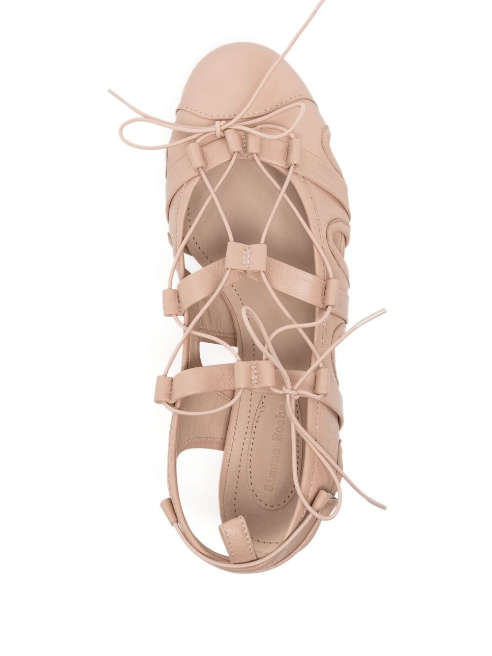 Sporty lace-up ballerina shoes - 4