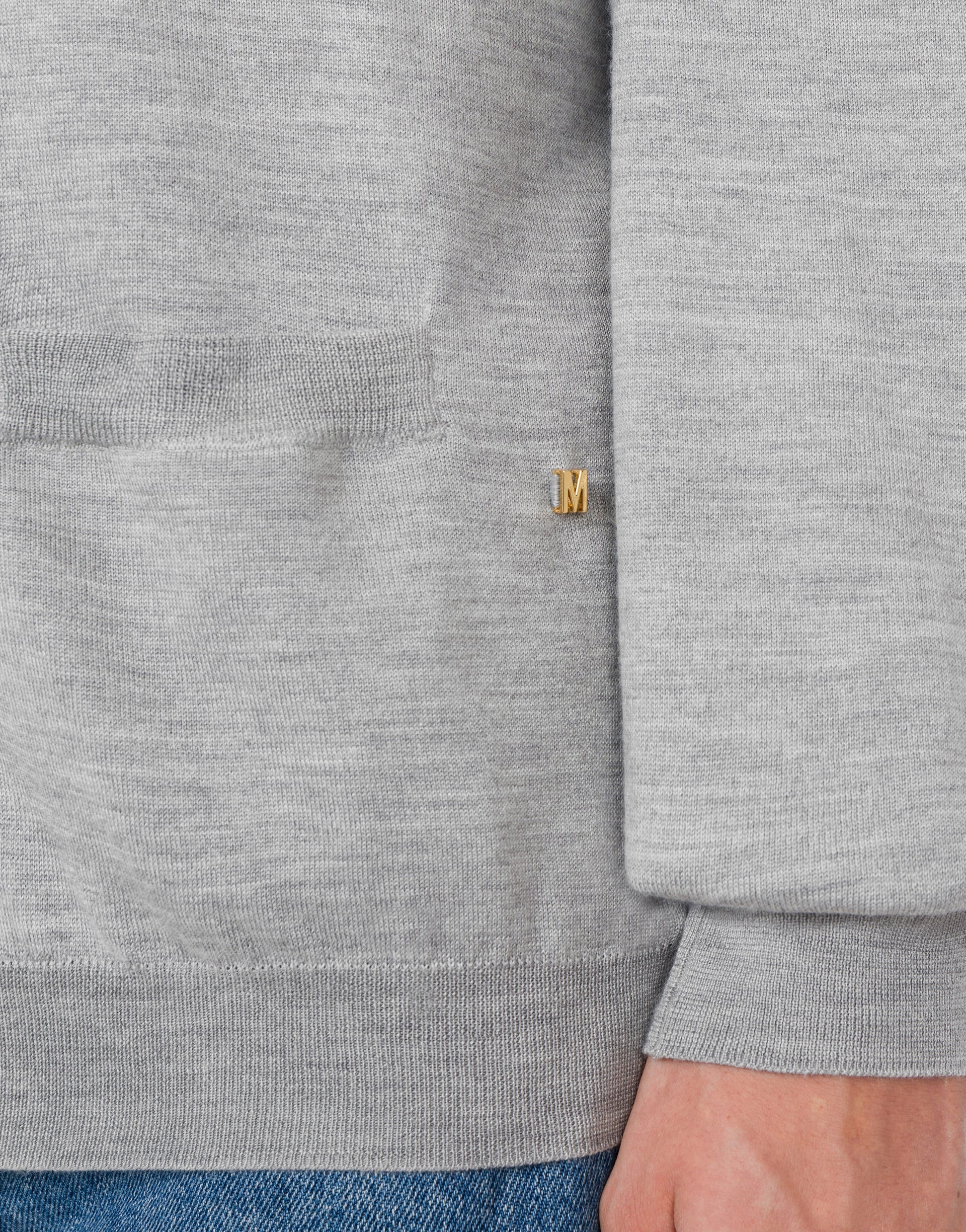 WOOL CARDIGAN GOLDEN M - 3