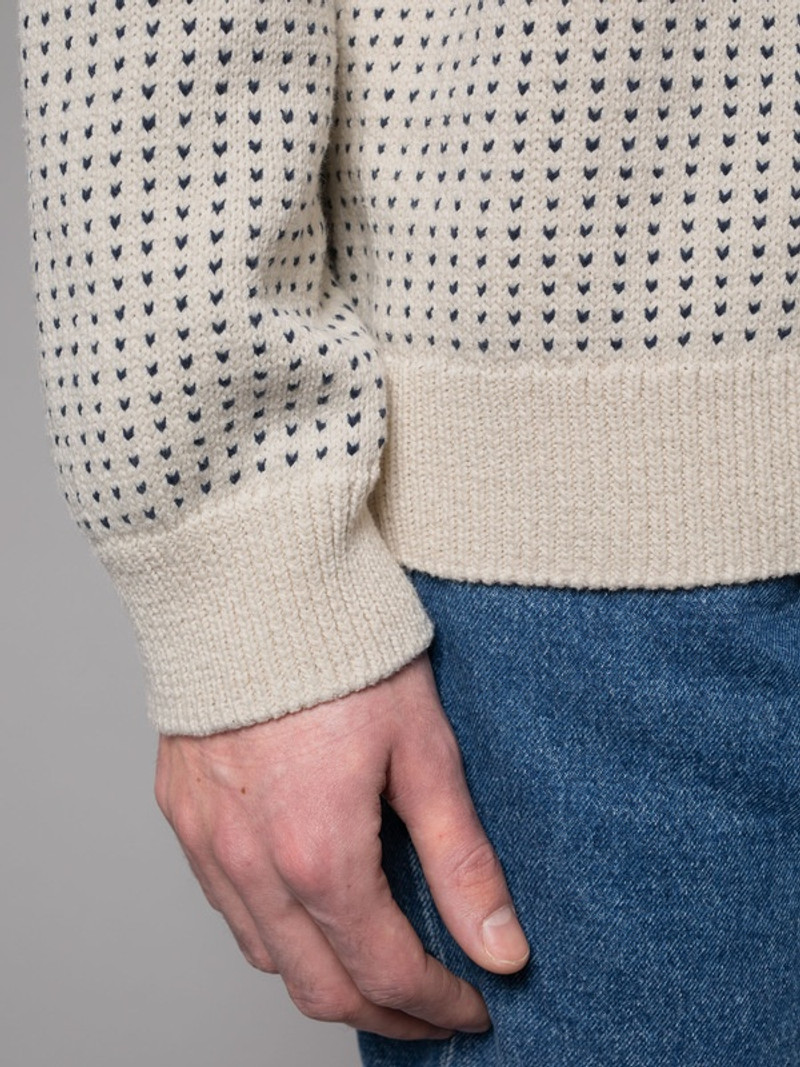 August Weever Island Offwhite/Navy 4