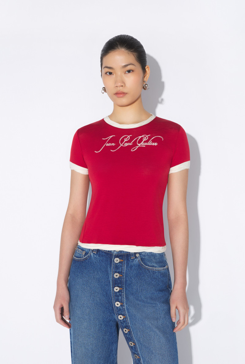 Jean Paul Gaultier THE RED “TATTOO” T-SHIRT outlook