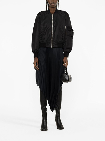 Givenchy multi-pocket zipped bomber jacket outlook